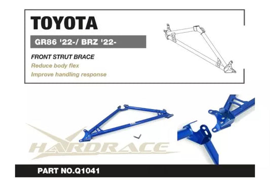 Hardrace | Domstrebe vorne - Dreiecksstrebe (RHD & LHD) | GR86 & BRZ II