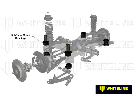 Whiteline | Rear Subframe Bushing Insert Kit | GT/GR 86 & BRZ I & II