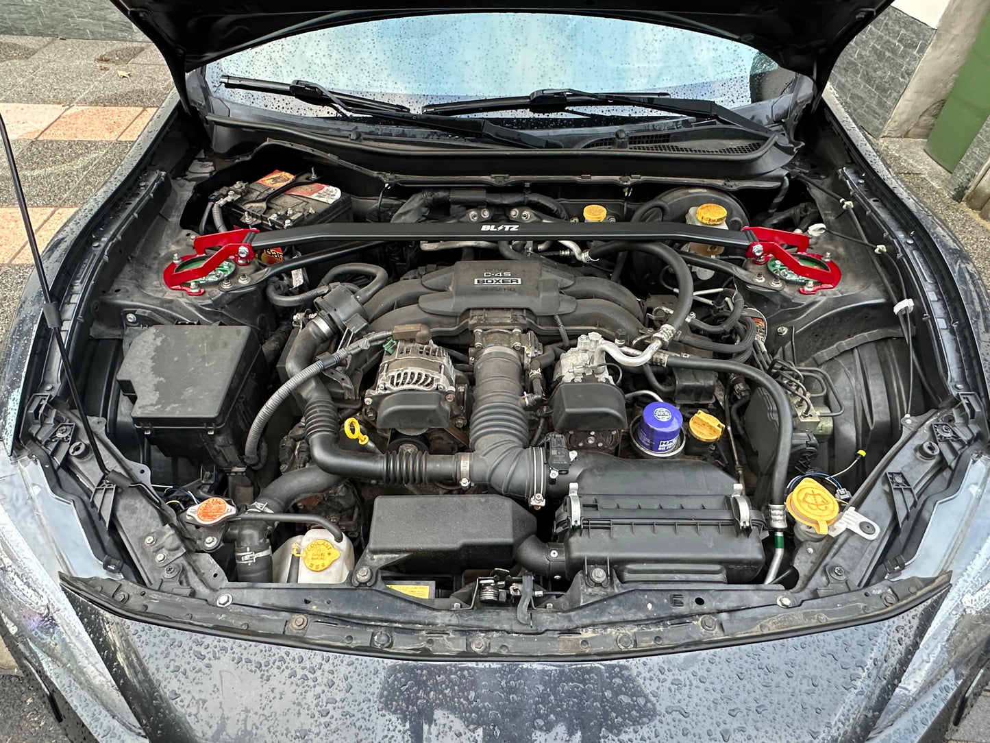 BLITZ | Domstrebe vorne (blau) | GT&GR 86 BRZ I&II