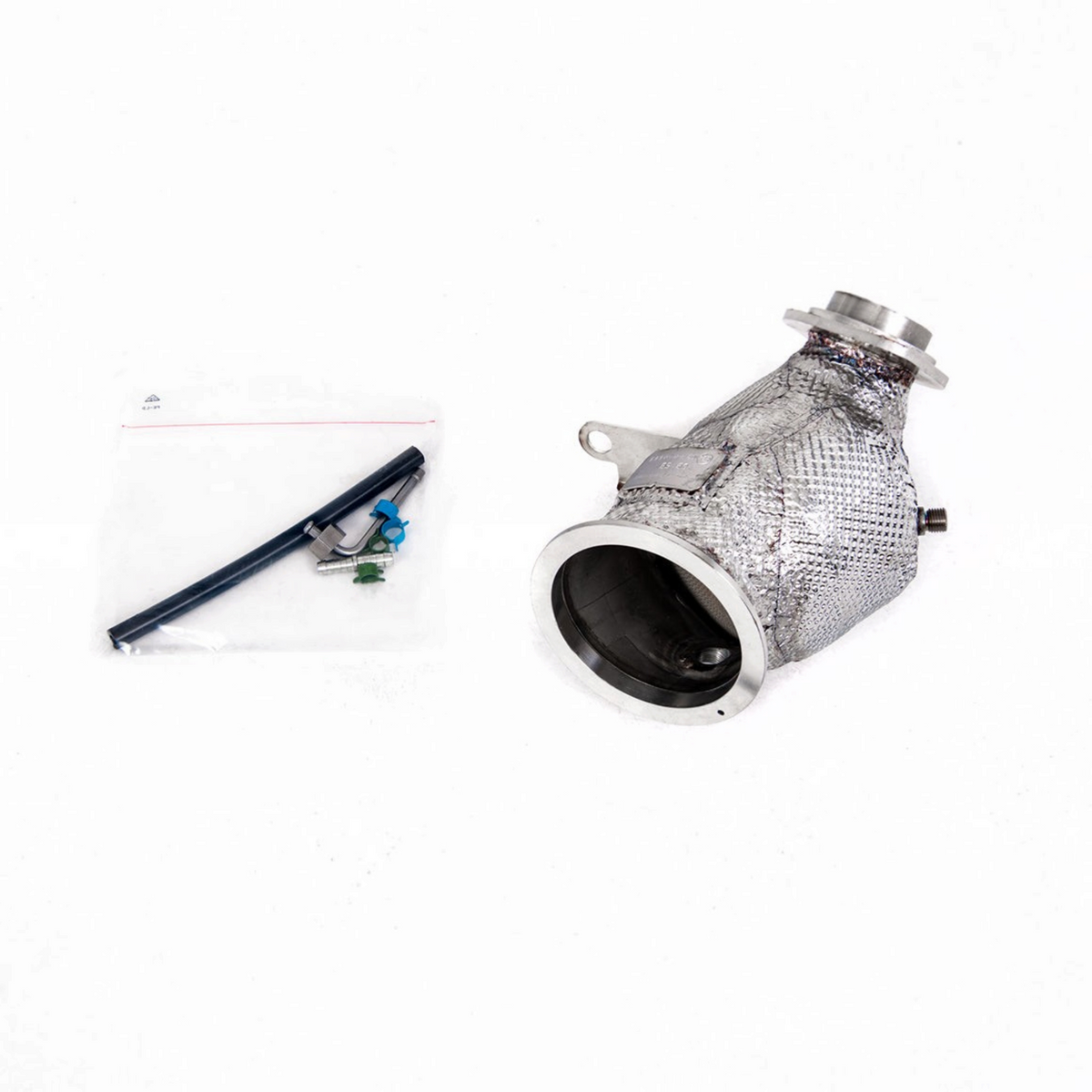 GreenFuchs Milltek Sport HJS Downpipe aus Edelstahl mit Katalysator für Toyota GR Yaris inklusive Montagematerial