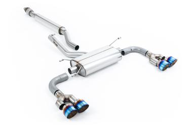 Milltek Sport | Quad-Abgasanlage für GR Heck MSD & ESD (Cat-Back) | GR 86 | ECE-Zulassung