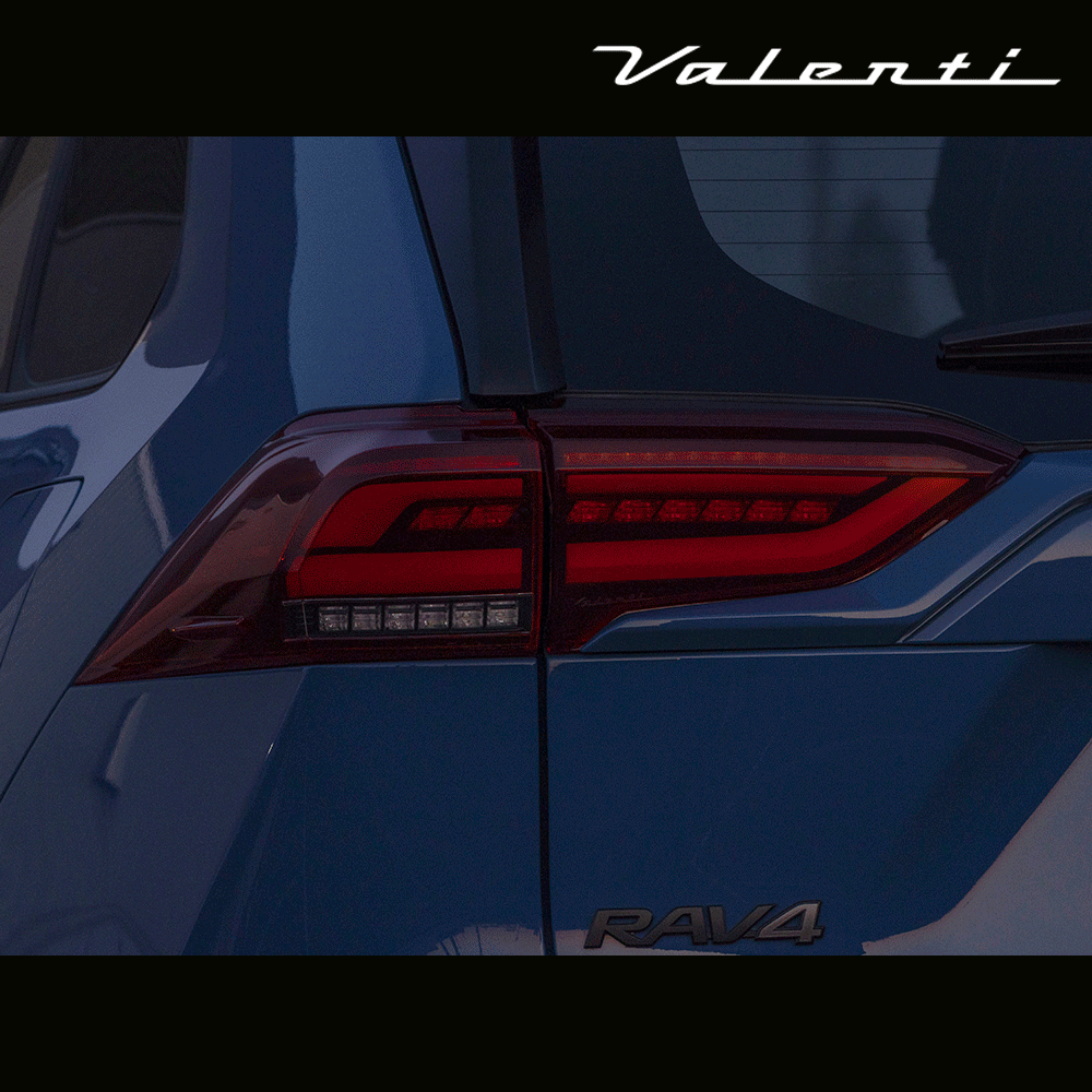 Valenti | Ultra LED-Rückleuchte (rot / smoked) | RAV4 50series (ECE-Zulassung)