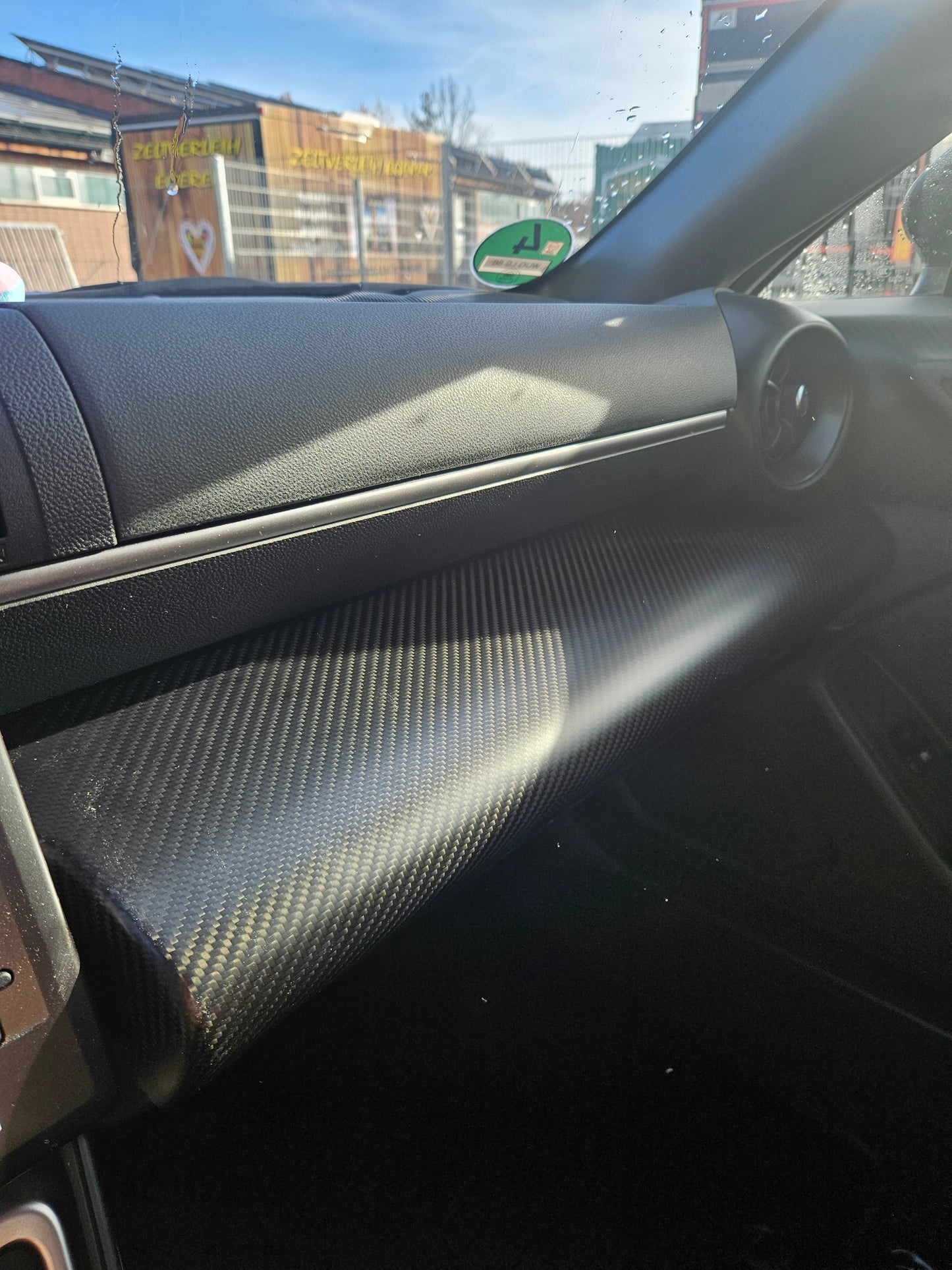 GreenFuchs | Vollcarbon Armaturenbrett-Cover Beifahrer (Stick on) | GR86 & BRZ II