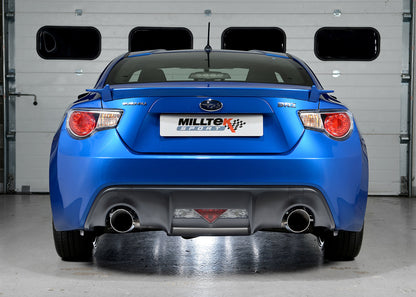 Milltek Sport | Abgasanlage MSD & ESD (Cat-Back) | GT 86 BRZ I |ECE-Zulassung