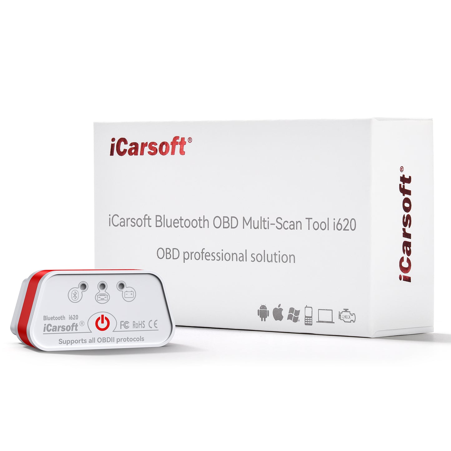 ICarsoft | OBD II Adapter Bluetooth I620 | universal