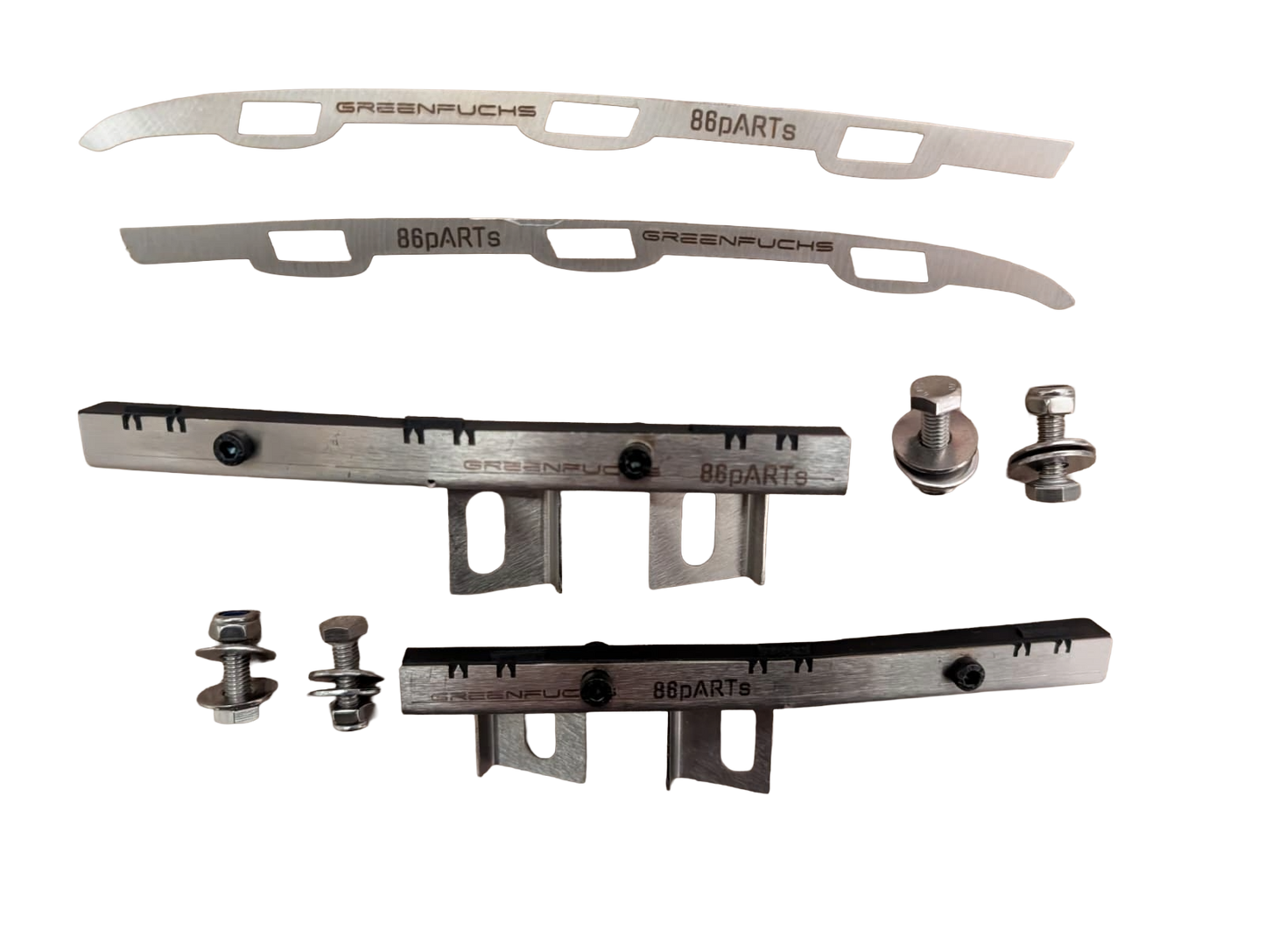 GreenFuchs | Reparatursatz Spaltmaß Frontschürze V2| Gap Reducer V2 | GT86 & BRZ I