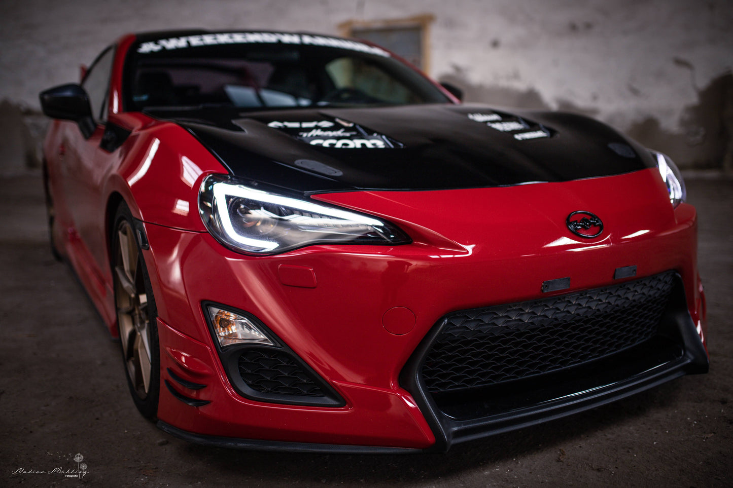 VLand | Fari (senza lampadine SX e DX) (con ECE) LHD | GT86 e BRZ I