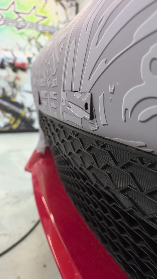 86pARTs ft. Plexiclick | Begradigte Kennzeichenhalter unsichtbar | GT 86 BRZ I | universal