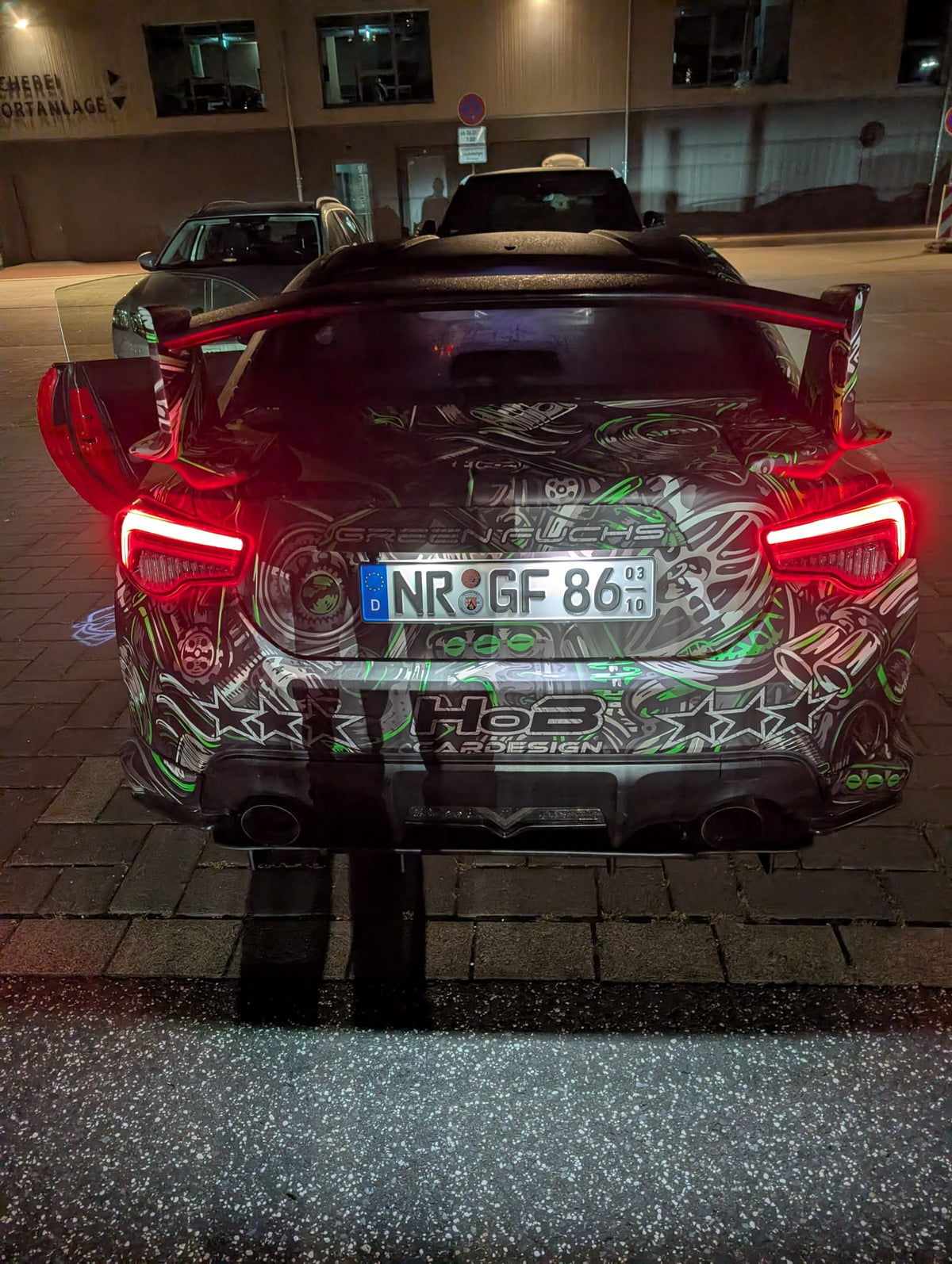 GreenFuchs | LED License Plate Light (with ECE) | GT86 BRZ I
