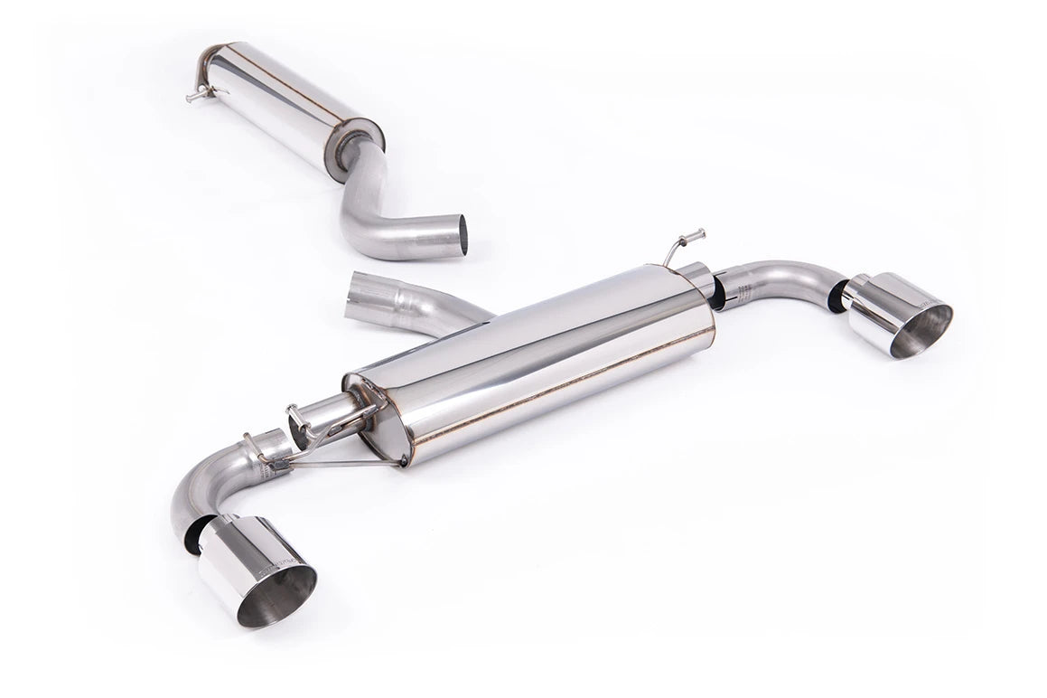 Milltek Sport | Exhaust System Center & Rear Silencer (Cat-Back) | GR Yaris | ECE Approval