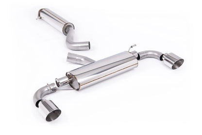 Milltek Sport | Exhaust System Center & Rear Silencer (Cat-Back) | GR Yaris | ECE Approval