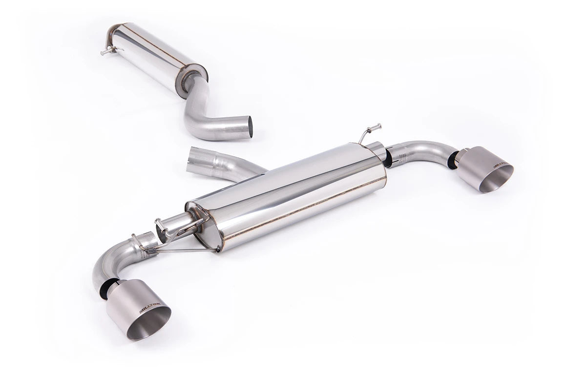 Milltek Sport | Exhaust System Center & Rear Silencer (Cat-Back) | GR Yaris | ECE Approval