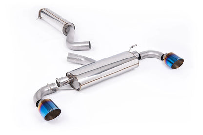 Milltek Sport | Exhaust System Center & Rear Silencer (Cat-Back) | GR Yaris | ECE Approval